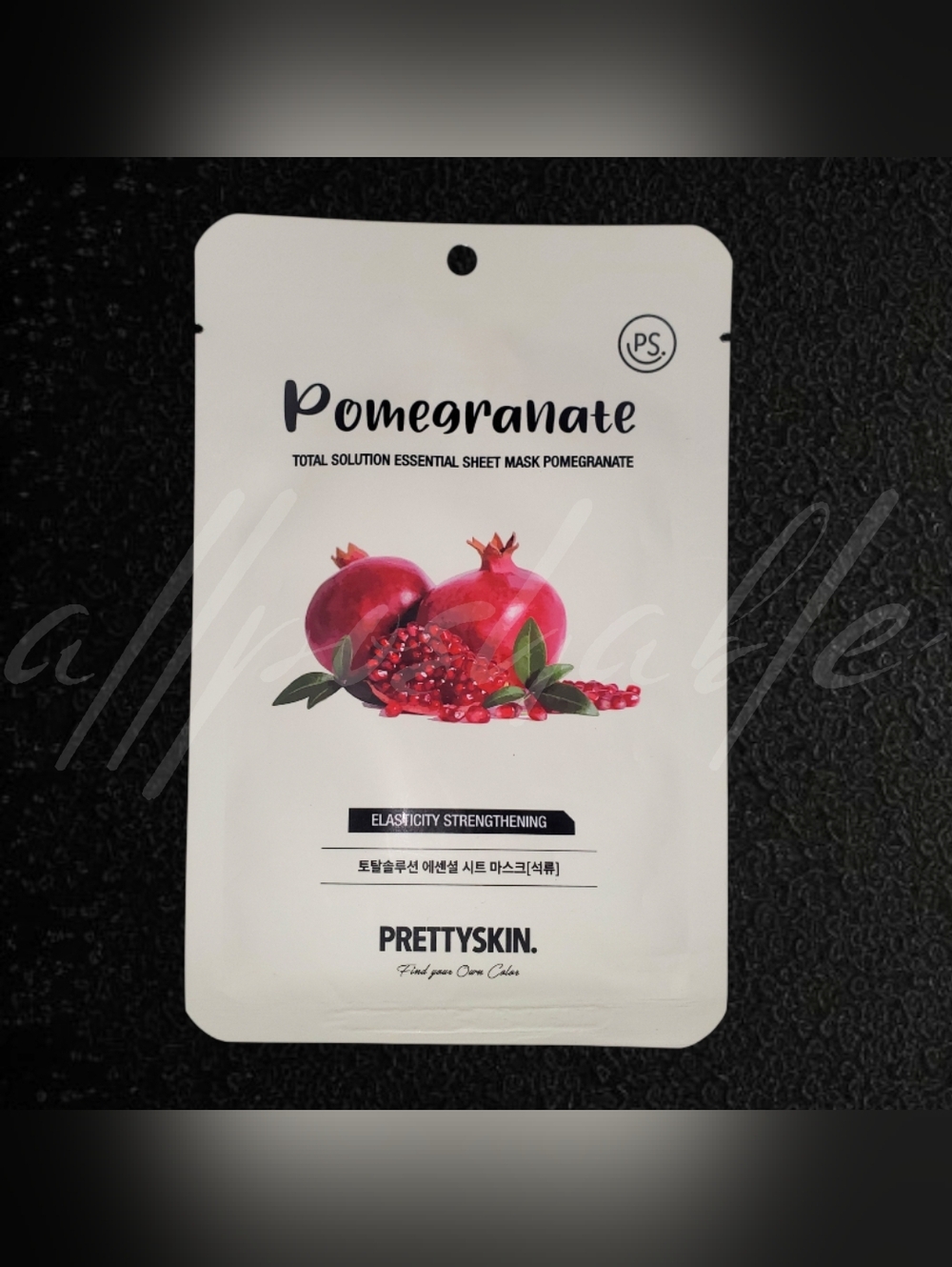 ⭐️10/$15⭐️ PRETTYSKIN Sheet Mask - Pomegranate